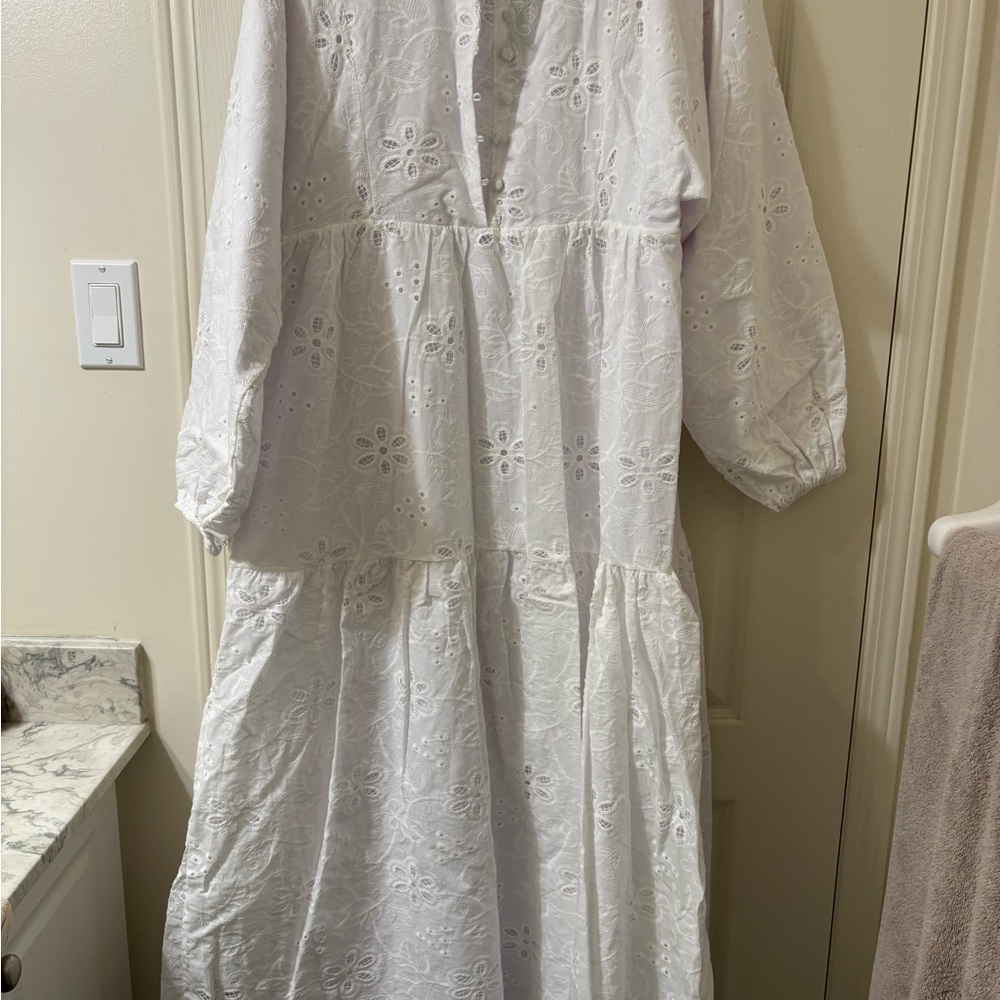 White Maxi Dress - BNWT